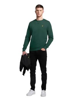 Sudadera Lyle y Scott Crew Neck Hombre Verde