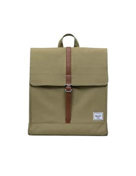 Mochila Herschel City Mid Volumen Unisex Verde