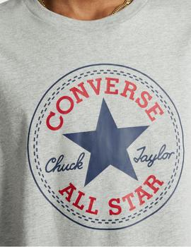 Camiseta Converse Go-TO Chuck Taylor Hombre Gris