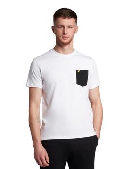  Camiseta Lyle Y Scott Contrast Pocket Hombre Bicolor