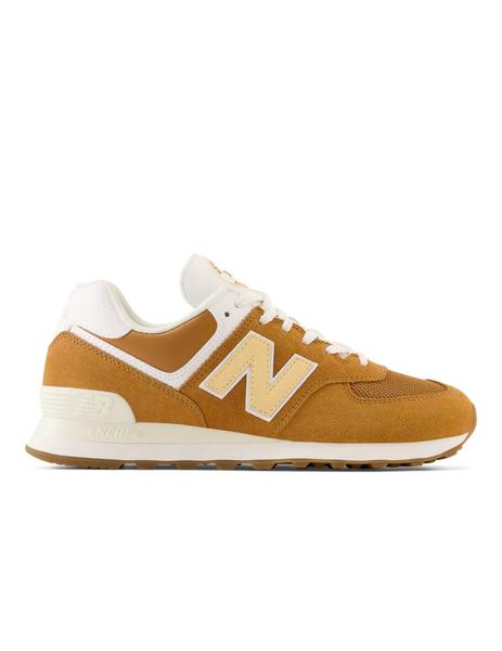 Responder Arrugas el primero Zapatillas New Balance 574 Hombre Mostaza