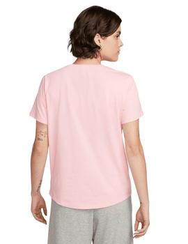 Camiseta Nike Club Essentials Mujer Rosa