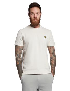 Camiseta Lyle Y Scott Plain Hombre Beige