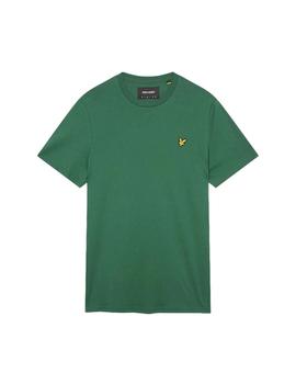 Camiseta Lyle Y Scott Plain Hombre Verde