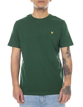 Camiseta Lyle Y Scott Plain Hombre Verde