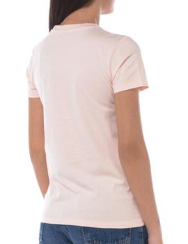 Camiseta Levis Logo Pequeño Mujer Rosa