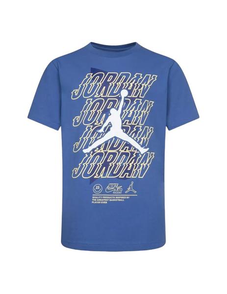 Camiseta Manga Corta Jordan niño Azul