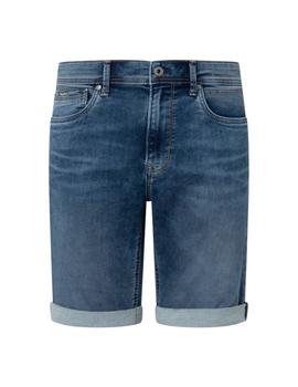 Pantalón Corto Pepe Jeans Jack Hombre Azul