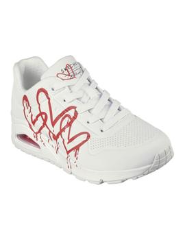 Zapatillas Skechers Uno Mujer Blanco