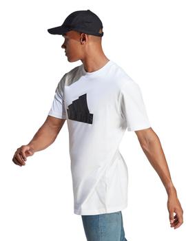 Camiseta Adidas  Future Icons Badge of Sport Hombre Blanco