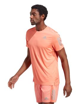 Camiseta Adidas Own The Run Hombre Naranja