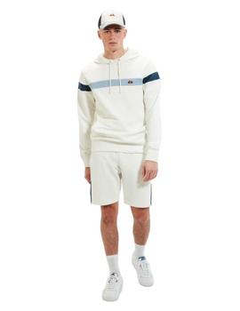 Sudadera Con Capucha Ellesse Pietro Hombre Blanco