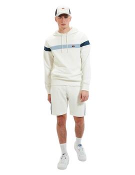 Sudadera Con Capucha Ellesse Pietro Hombre Blanco