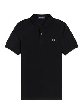 Polo Fred Perry Plain Hombre Negro