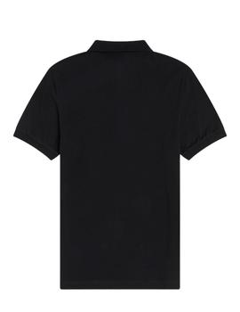 Polo Fred Perry Plain Hombre Negro