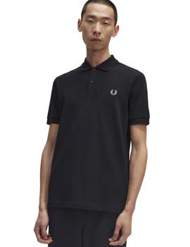 Polo Fred Perry Plain Hombre Negro