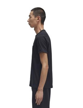 Camiseta  Fred Perry Ringer Hombre Negro