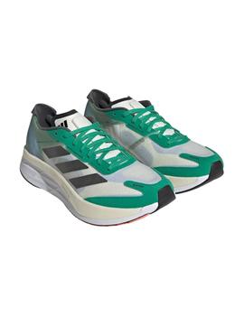 Zapatillas Adidas Adizero Boston 11 M Hombre Verde