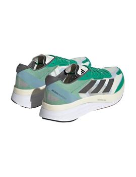 Zapatillas Adidas Adizero Boston 11 M Hombre Verde