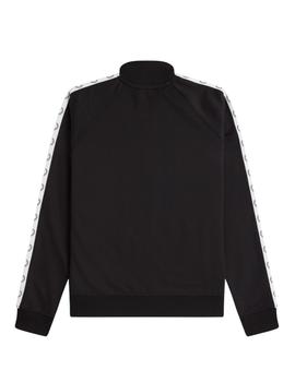 Chaqueta Sin Capucha Fred Perry Traped Hombre Negro