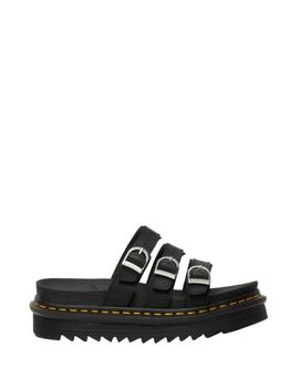 Sandalias Dr Martens Blaire Slide Mujer Negro