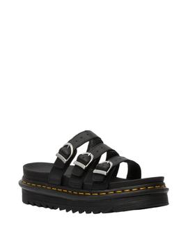 Sandalias Dr Martens Blaire Slide Mujer Negro