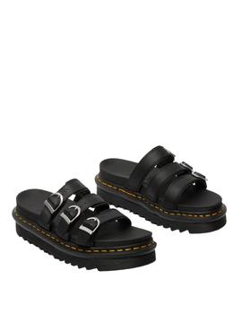 Sandalias Dr Martens Blaire Slide Mujer Negro