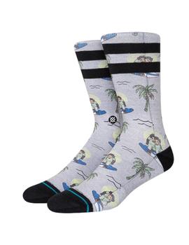 Calcetines Stance Monos Surferos Unisex Gris