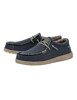 Zapatillas Hey Dude Wally Braided Hombre Azul