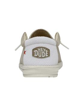 Zapatillas Hey Dude Wally Braided Hombre Beige