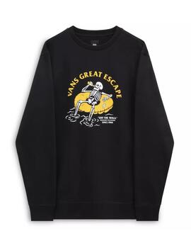 Sudadera Vans Permanent Vacation Hombre Negro