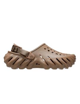 Zapatillas Crocs Echo Clog Unisex Marrón