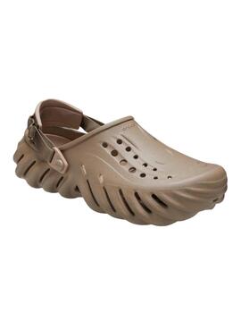 Zapatillas Crocs Echo Clog Unisex Marrón