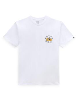 Camiseta Vans Permanent Vacation Hombre Blanco