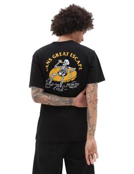 Camiseta Vans Permanent Vacation Hombre Negro