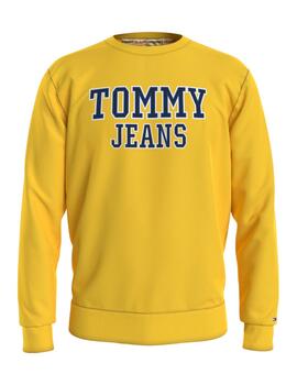 Sudadera Tommy Entry Graphi Hombre Amarillo