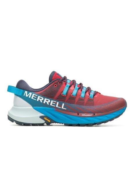 Zapatillas Merrell Agility Peak 4 Hombre Rojo