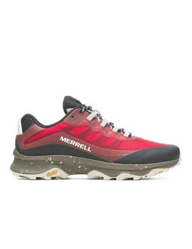 Zapatillas Merrell Moab Speed Hombre Rojo