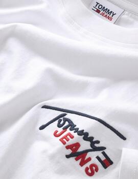 Camiseta Tommy Graphic Hombre Blanco