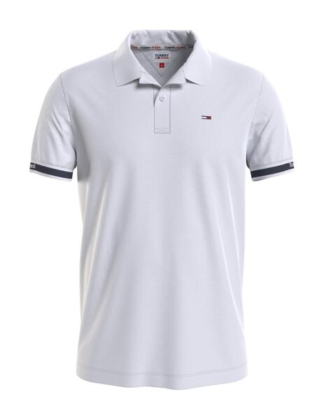Polo Tommy Essential Hombre Blanco
