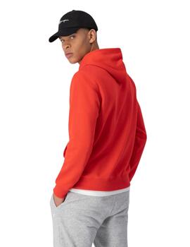 Sudadera Champion Hooded Hombre Rojo