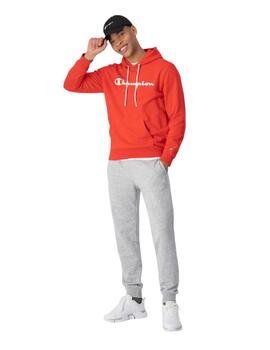 Sudadera Champion Hooded Hombre Rojo