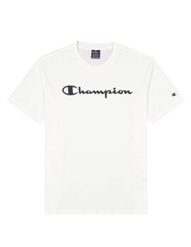 Camiseta Champion Crewneck Hombre Blanco