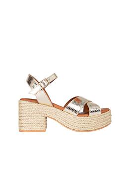 Sandalias Popa Clifton Imperia Mujer Platino