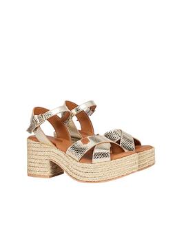 Sandalias Popa Clifton Imperia Mujer Platino