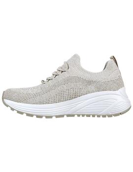 Zapatillas Skechers Bobs Sparrow 2.0 Mujer Beige