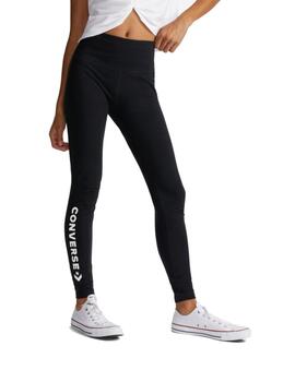 Legging Converse Wordmark mujer negro