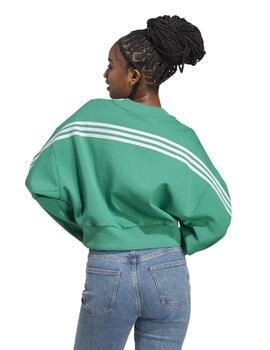 Sudadera Adidas Future Icons 3-Stripes Mujer Verde