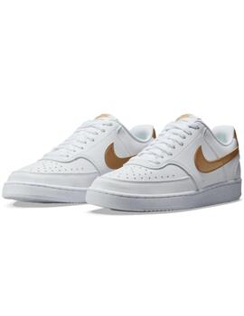Zapatillas Nike Court Vision Low Nn Mujer Blanca