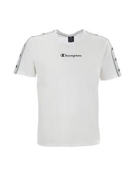 Camiseta Champions Crewneck Hombre Blanco